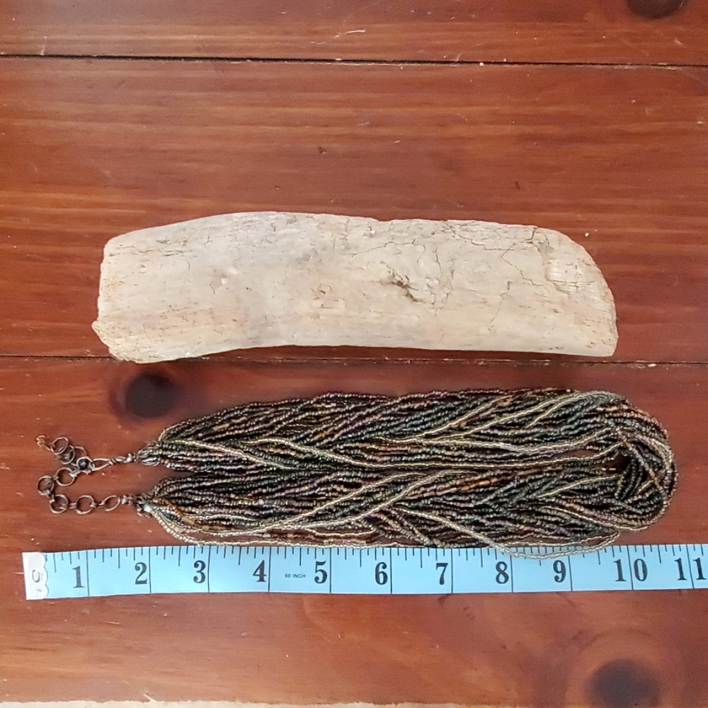 Multi Strand Statement Necklace - image 5